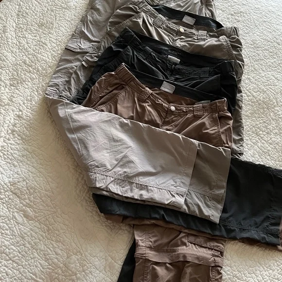 Group of 4 Pairs Columbia Men’s Cargo Outdoors Pants 32x32 - Picture 5 of 5